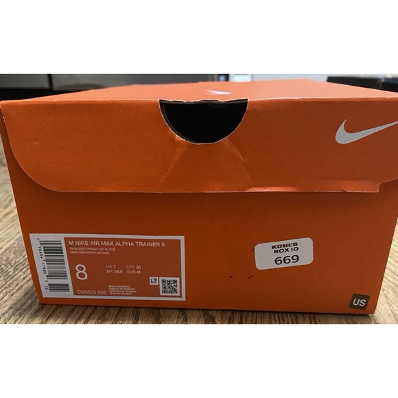 Nike AIR MAX ALPHA TRAINER 5 Phantom Black‎ DM0829-008 Lace-Up Athletic Sneakers - Picture 9 of 9